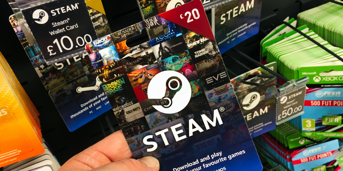 Steam Gift Cards