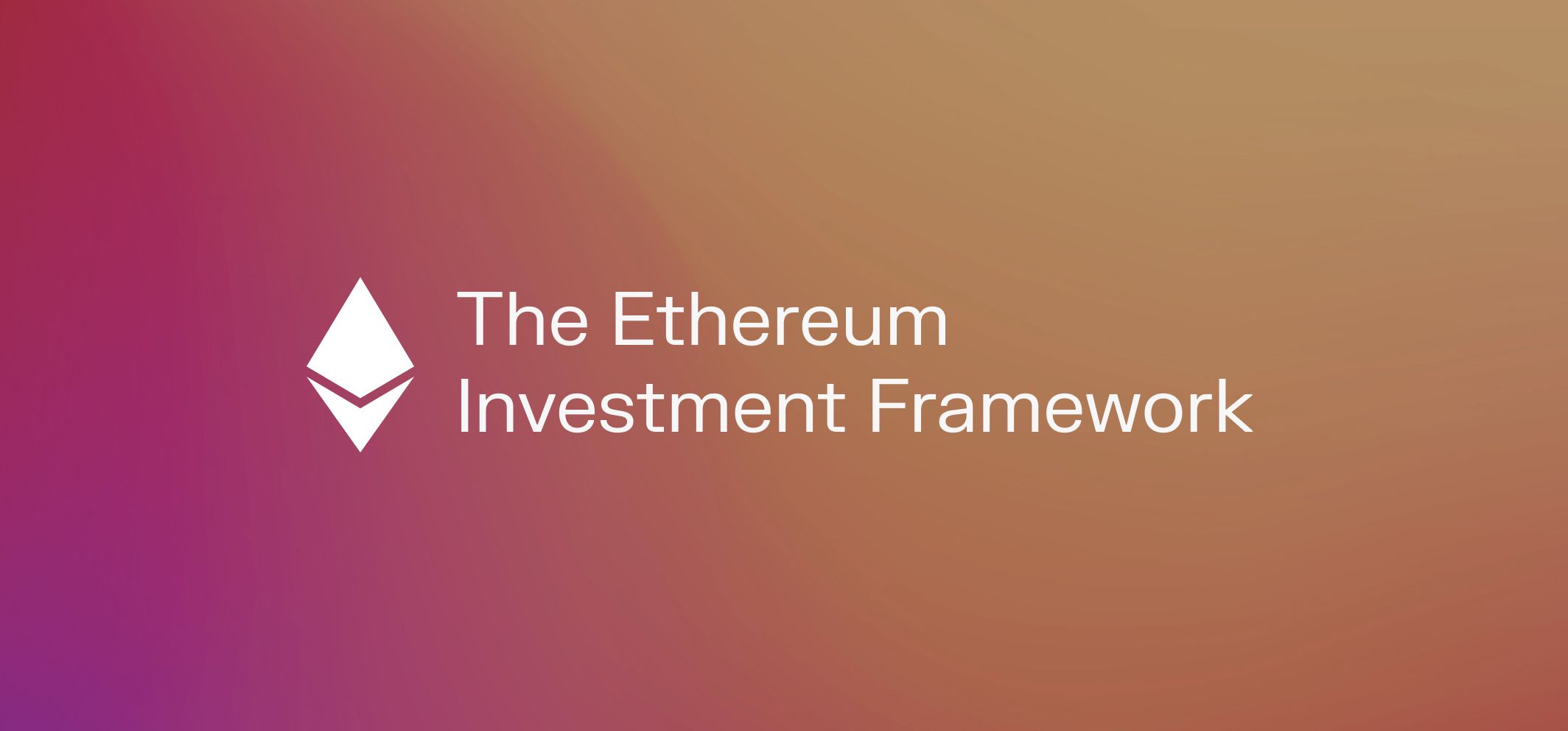 The Ethereum Investment Framework | Token Terminal