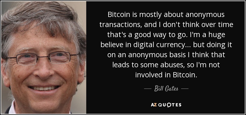 Bill Gates Says Digital Currencies Could Empower the Poorest