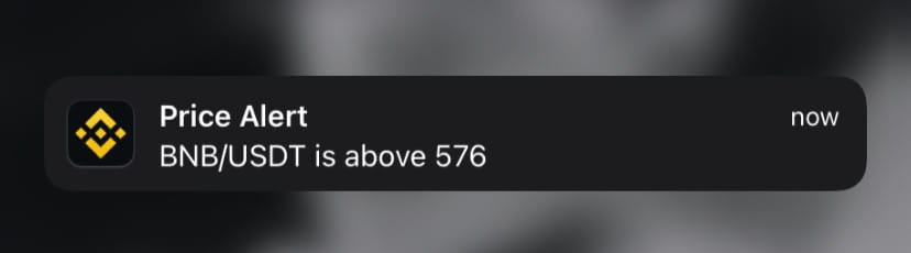 How to set up Binance Price Alerts on Both Mobile and Desktop