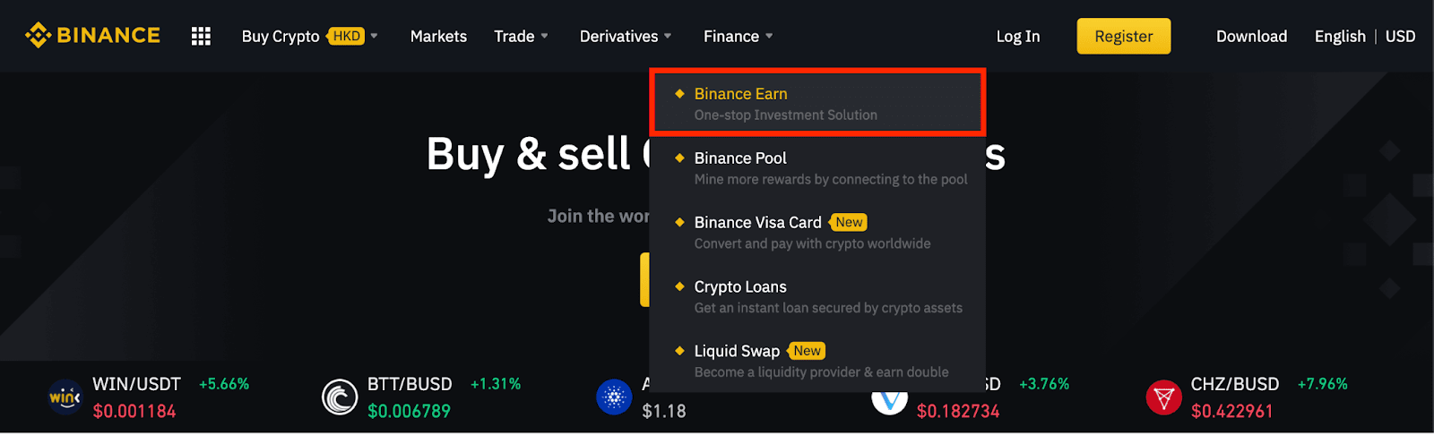 Binance | Bitcompare