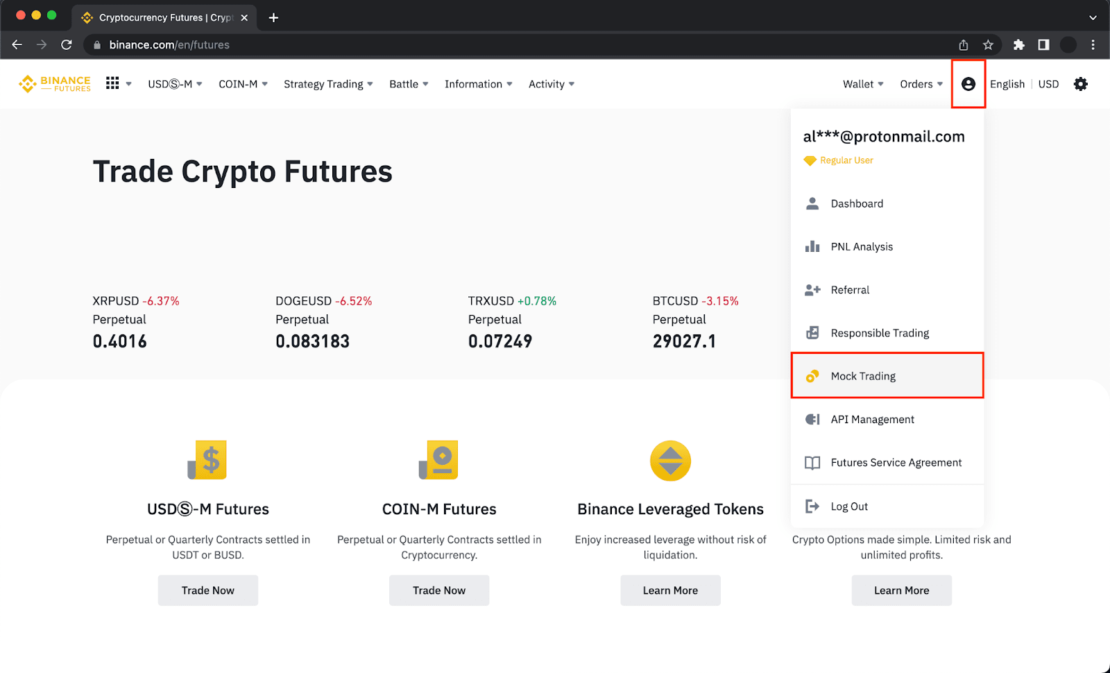 How to Trade on Binance Demo Account - WeStarter