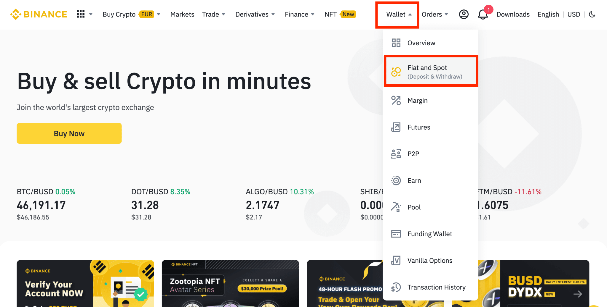 How to Withdraw from Binance to Bank Account? - Coinapult