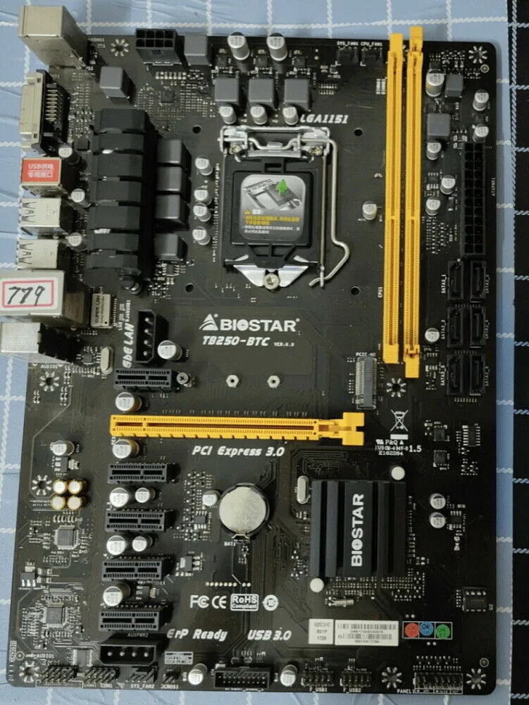 Motherboard specification Biostar TBBTC PRO Ver. 6.x