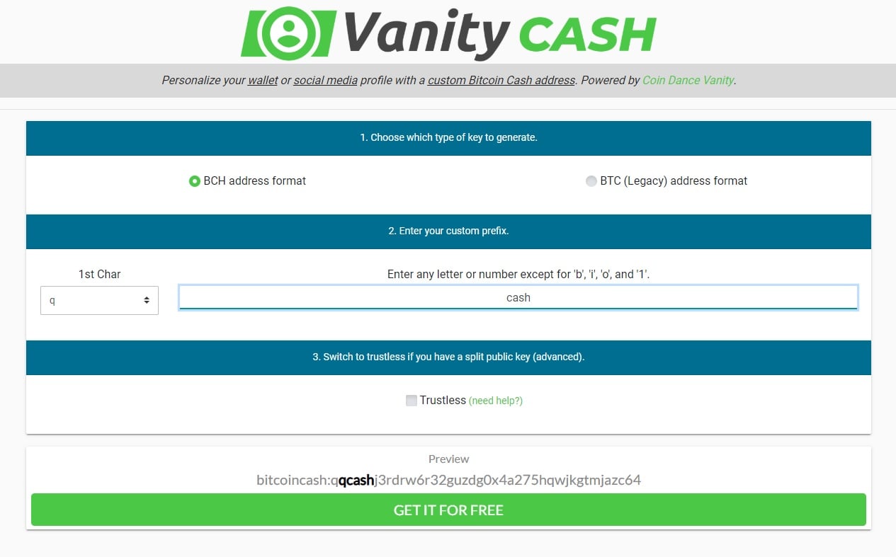 Legacy address for BCH/BSV - Atomic Wallet Knowledge Base