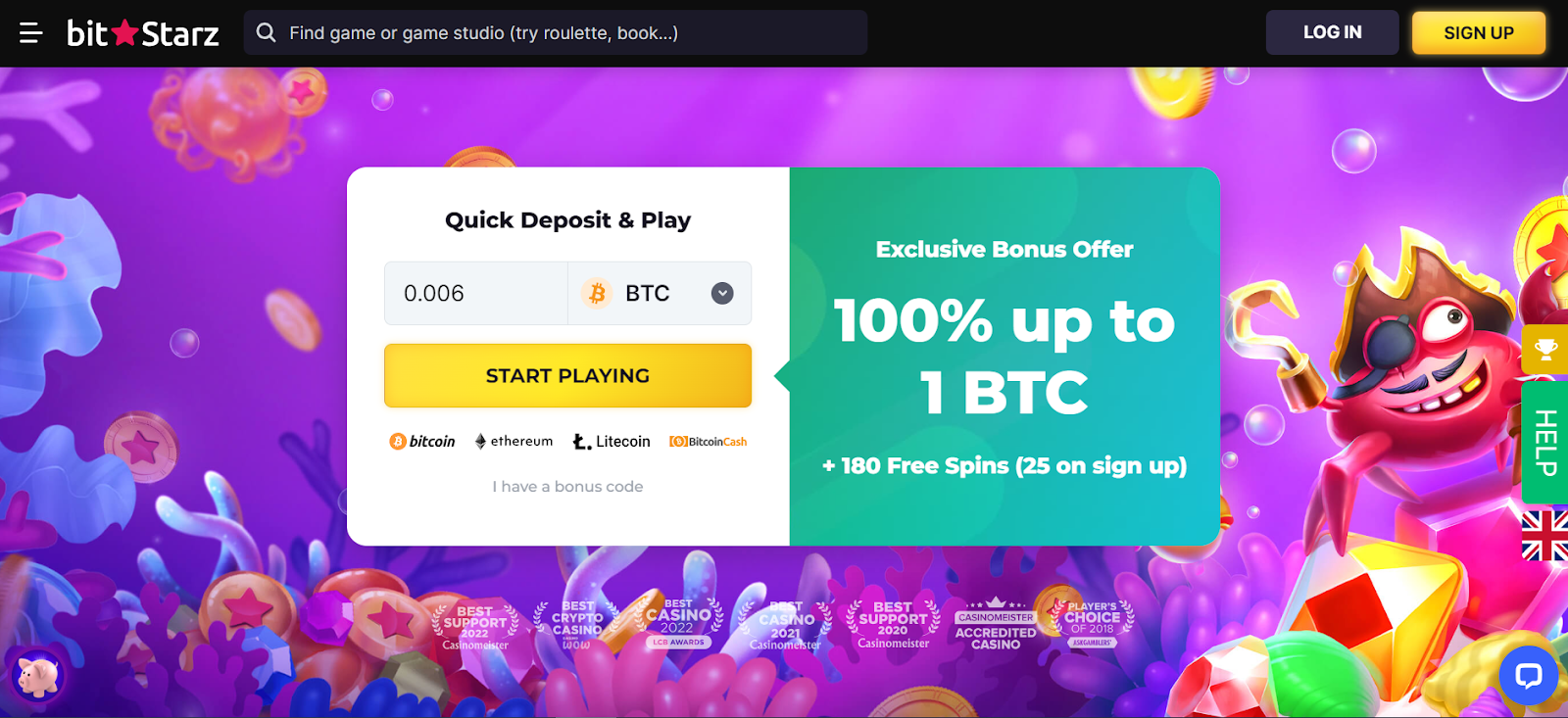 The Best Crypto and Bitcoin Casino No Deposit Bonuses 