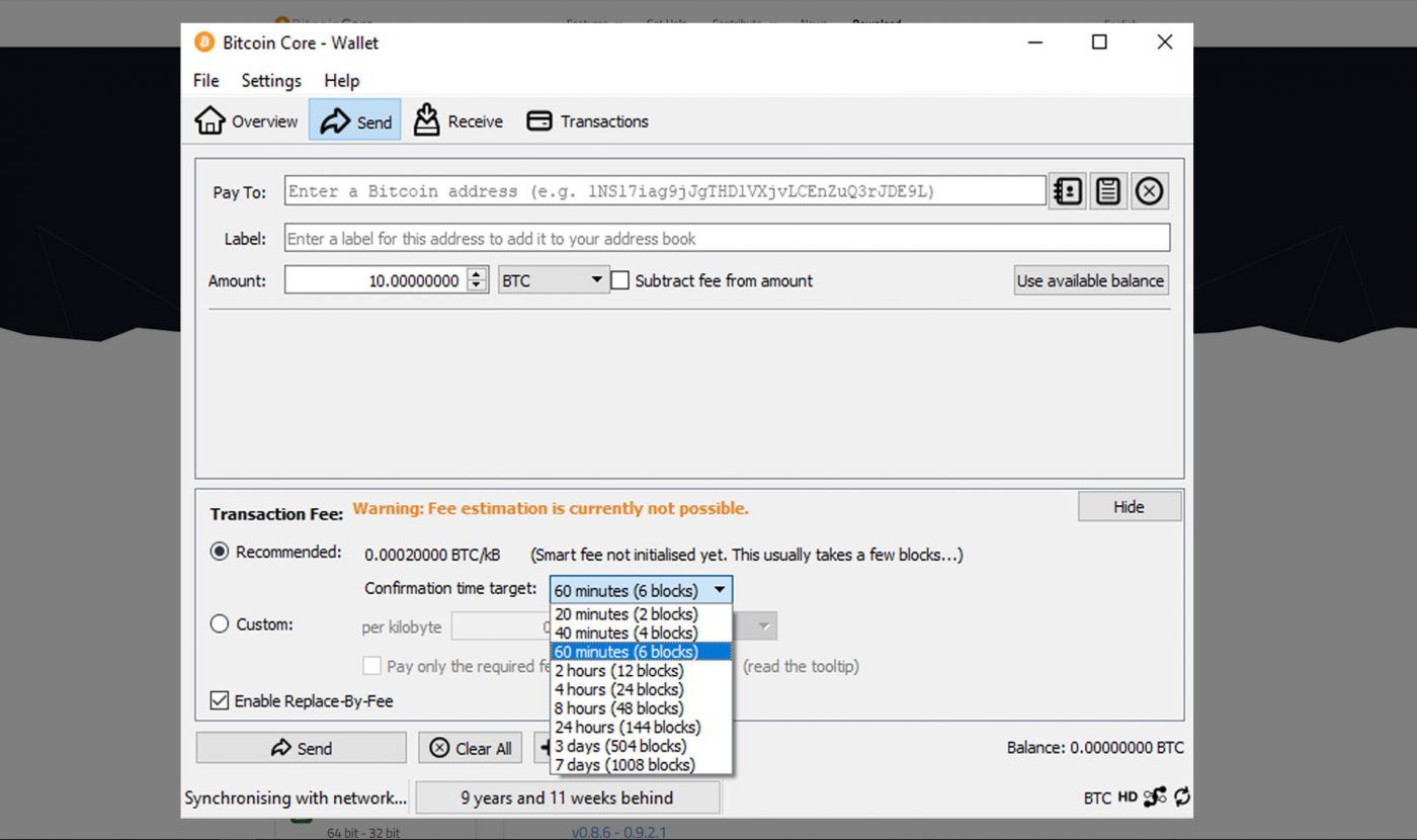 How to Recover a Forgotten Bitcoin Core Password in 