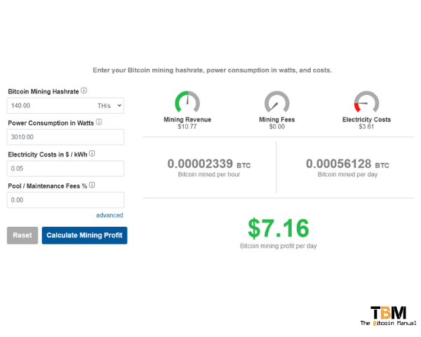 #1 Bitcoin Mining Calculator for Hash Rate ( Profits)