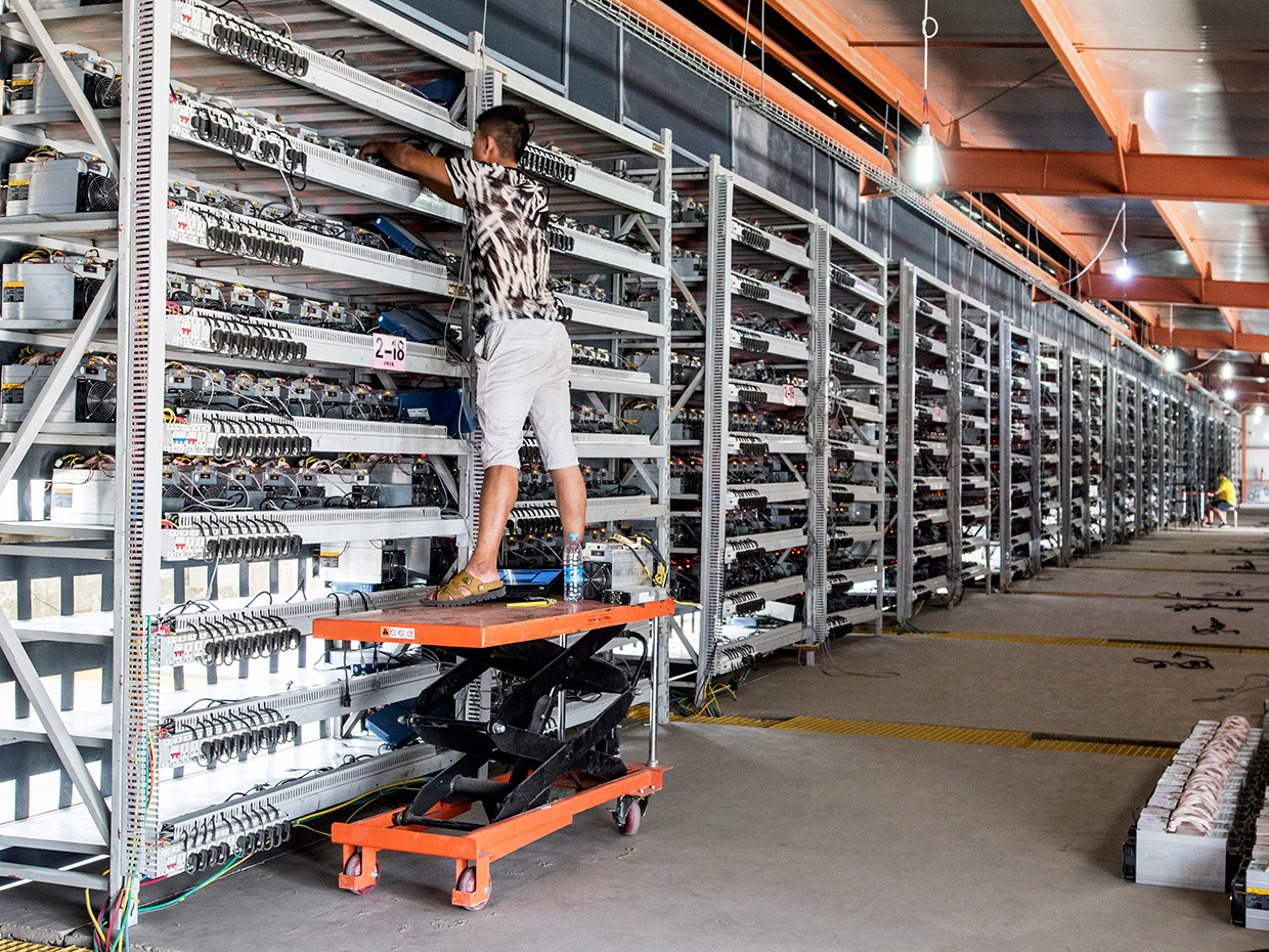 Photos: China has one of world’s largest bitcoin mines