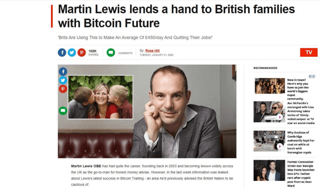 Woman 'groomed' after being lured into 'Martin Lewis' crypto scam | Metro News