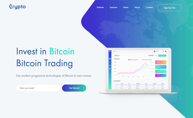 Crypto Website template (Free)| Proxima | Figma Community