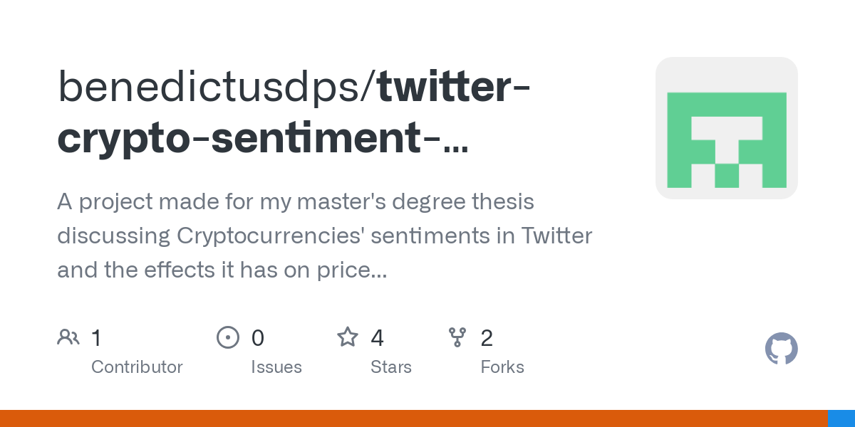 Cryptocurrency Price Prediction using Twitter Sentiment Analysis | Papers With Code