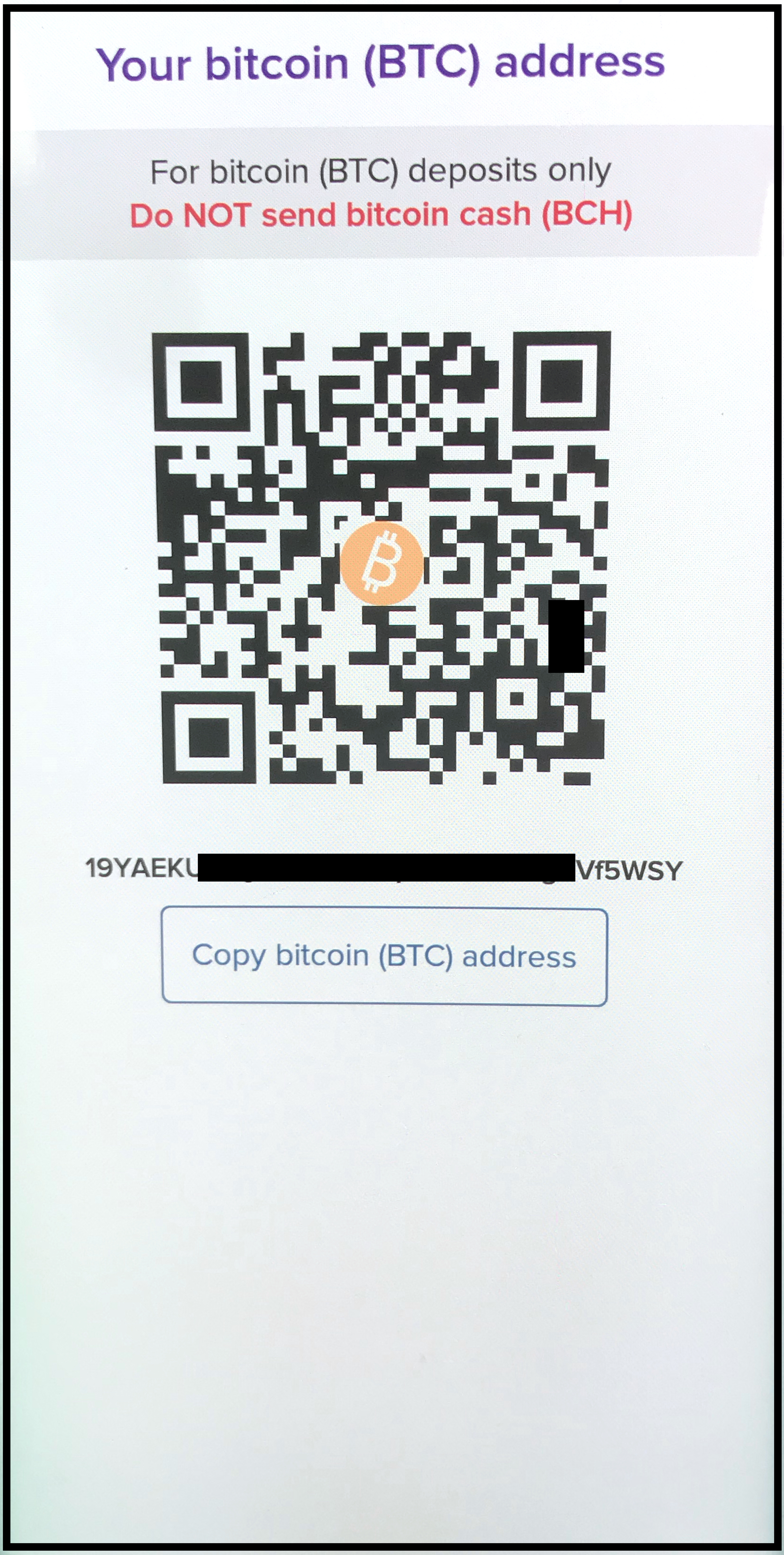 Unified QRs for Bitcoin