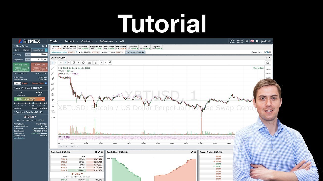 BitMEX Tutorial - Guide To BitMEX Exchange Fees & Leverage Trading