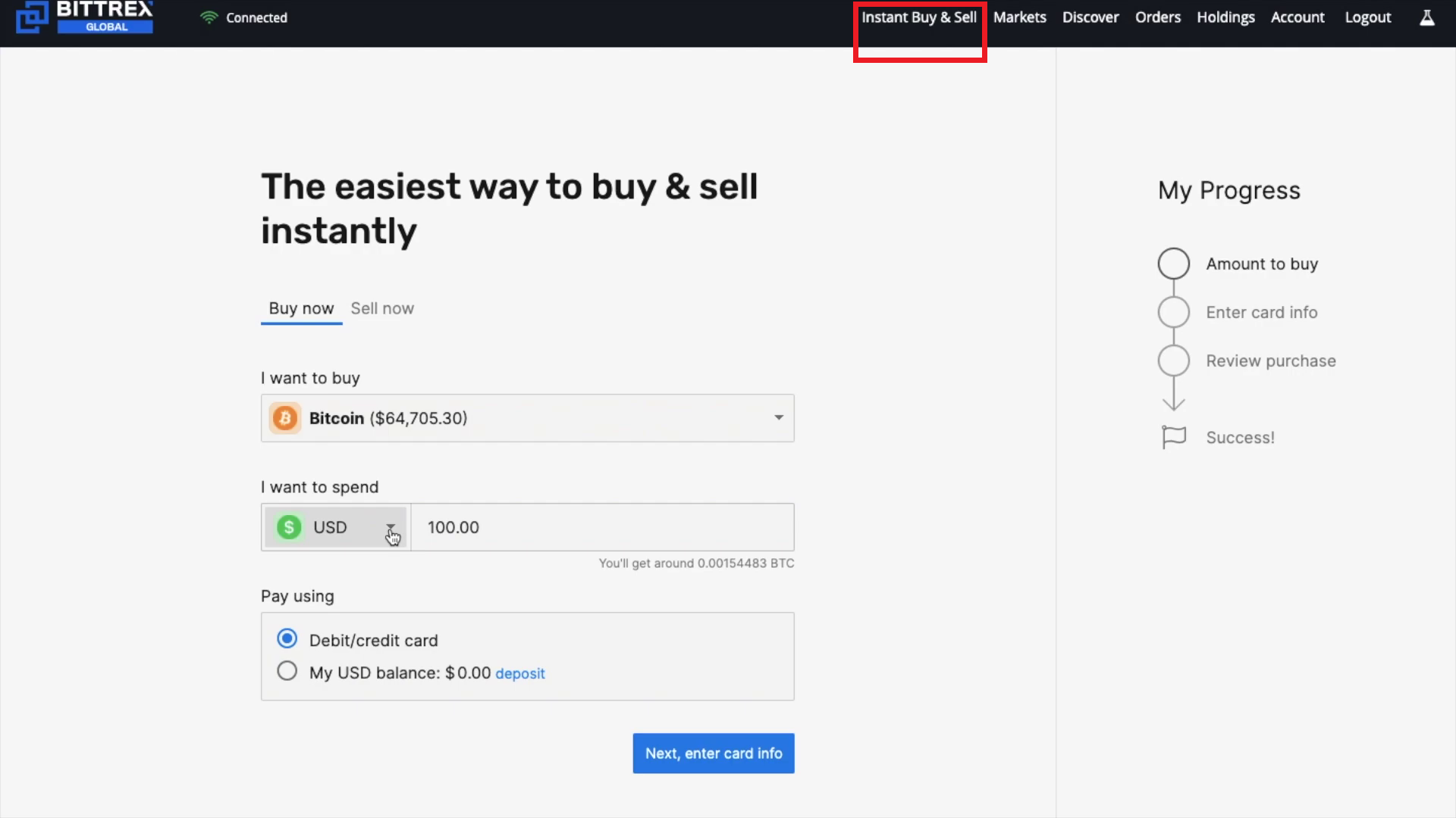 How to Set Limit Orders and Conditional Orders on Bittrex