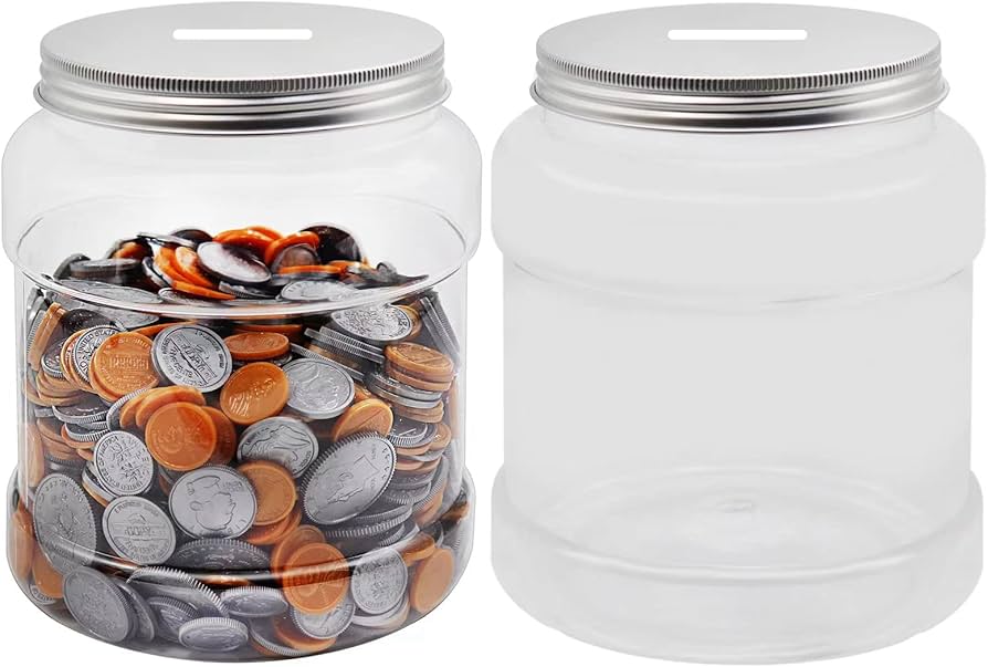 Wholesale large coin jar for Stylish and Lightweight Storage - bitcoinlove.fun