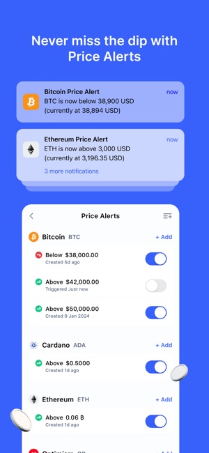 Cryptocurrency Signals, Alerts and Notifications on Prices, Volumes and Listings | bitcoinlove.fun