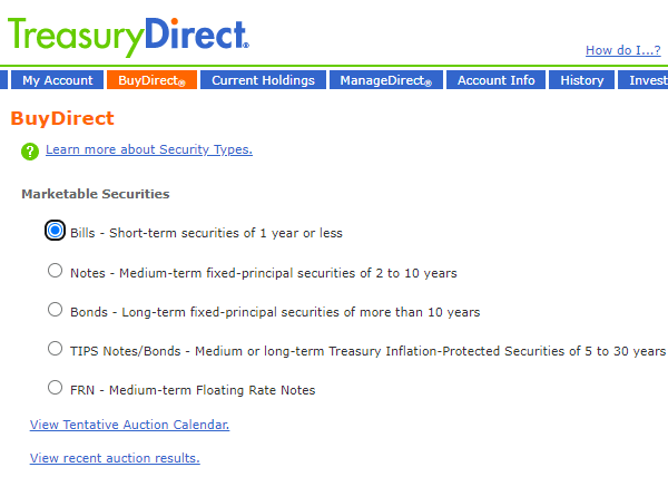 About Treasury Bills