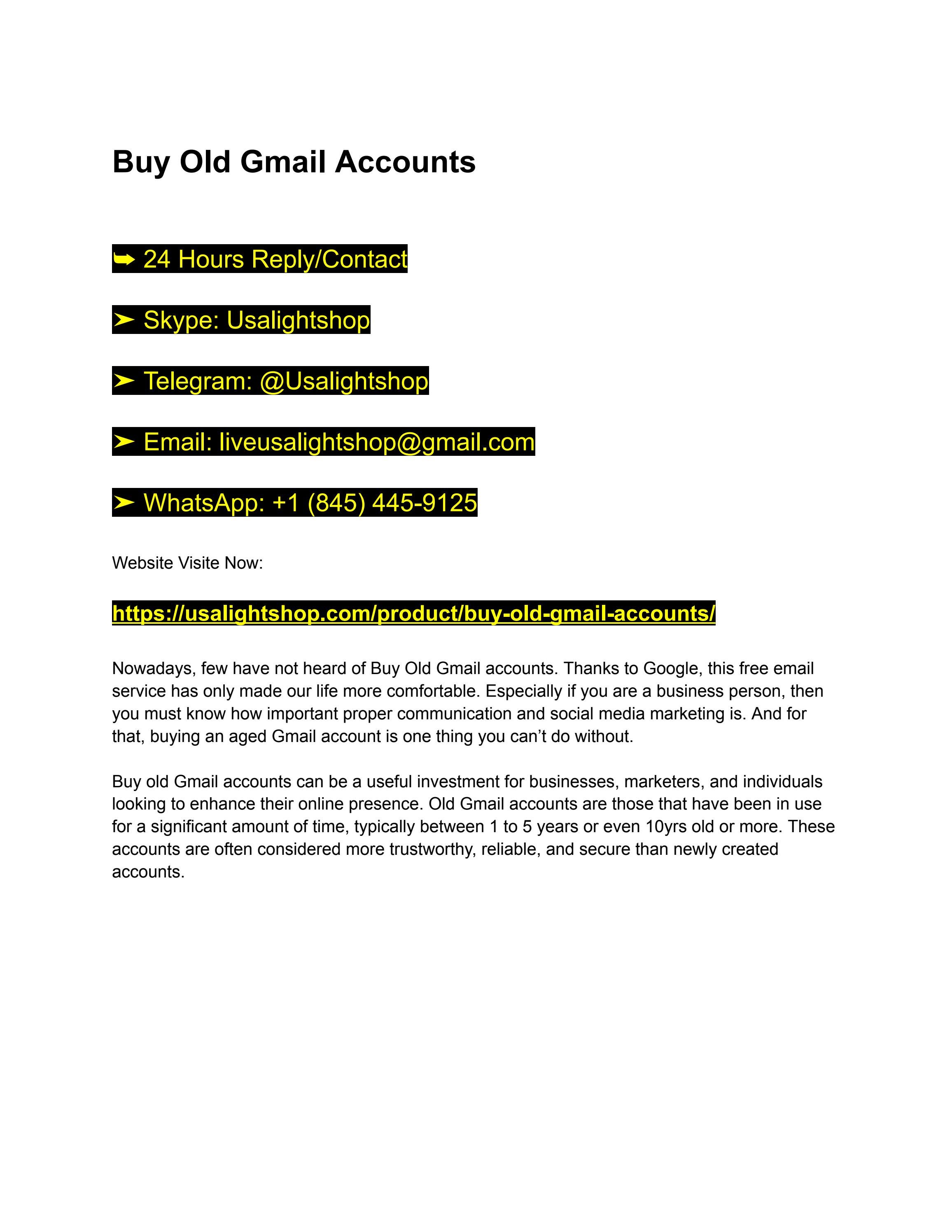 Buy Old Gmail Accounts at Rs /piece | Lajpat Nagar | Delhi | ID: 