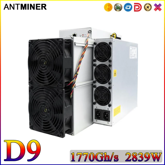 Himari Energy - Bitmain Antminer D9 T/H Crypto Miner