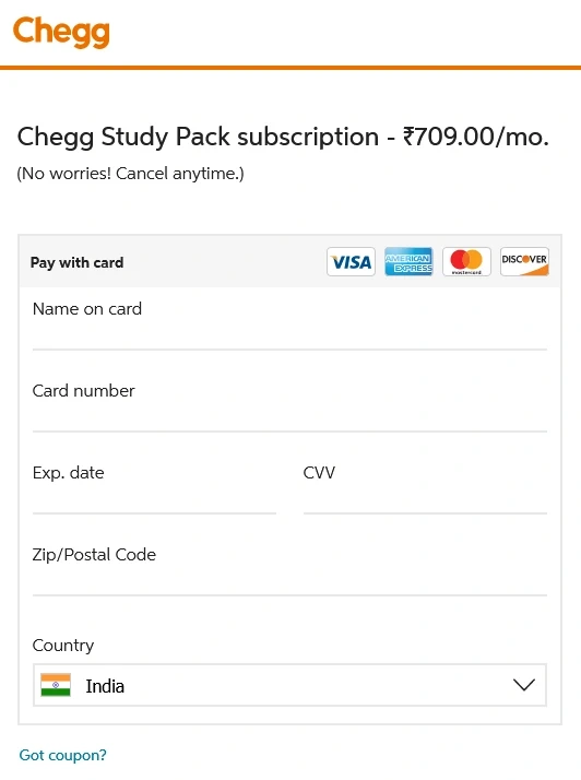 Chegg Costs: How Much Is It in ? - EduReviewer