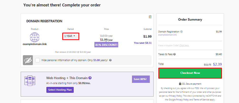 Domain Configuration on Hostinger