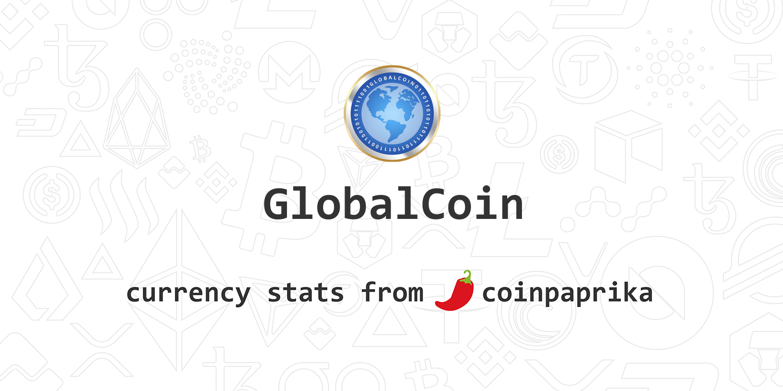 GlobalCoin Price Today - GLC Coin Price Chart & Crypto Market Cap