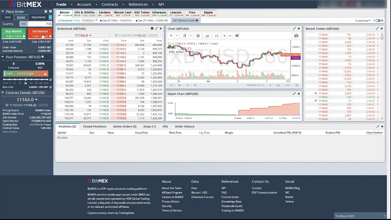 BitMEX | Most Advanced Crypto Trading Platform for Bitcoin & Home of the Perpetual Swap