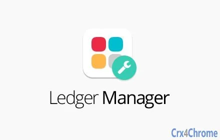 Ledger Manager Chrome dashboard in Crowdin