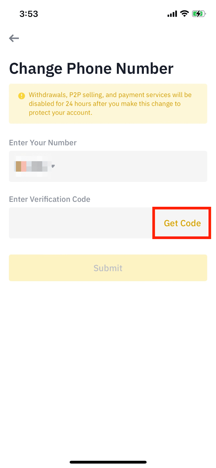 How to Change a Mobile Phone Number on Binance ()