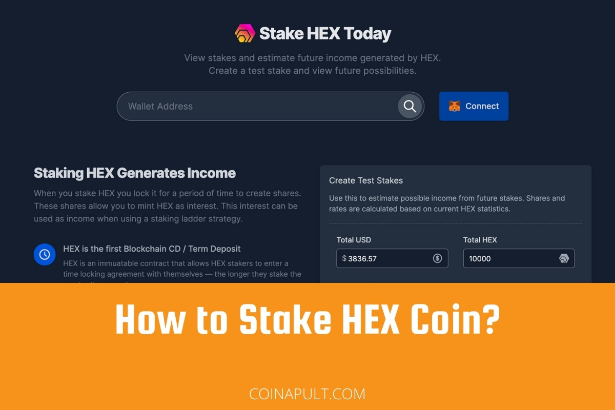 HEX (HEX) Staking Calculator - Coinando