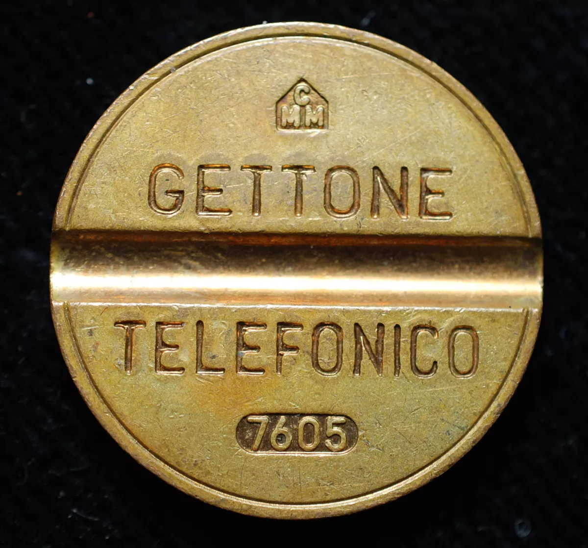 VINTAGE ITALY EUROPEAN coin telephone phone booth telefonico gettone token $ - PicClick