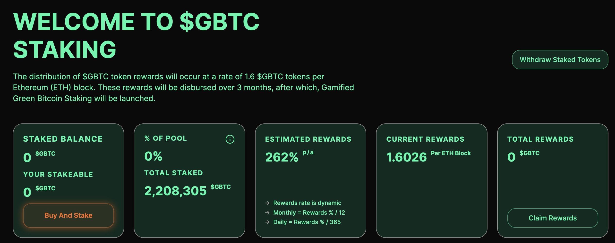 Stakeable (STAKE) live coin price, charts, markets & liquidity