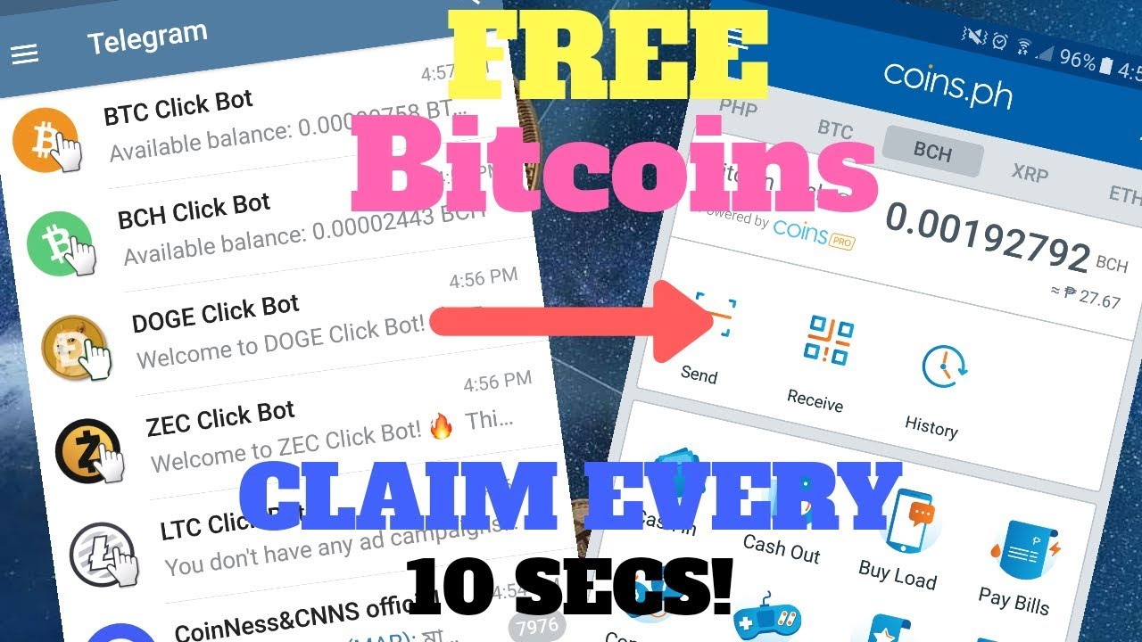 Coinbase Click Bot rewards clicks with BTC