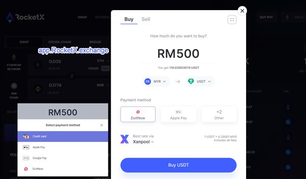 Buy Tether TRC20 (USDT) with Malaysian ringgit, (MYR) Credit or Debit Card | UTORG