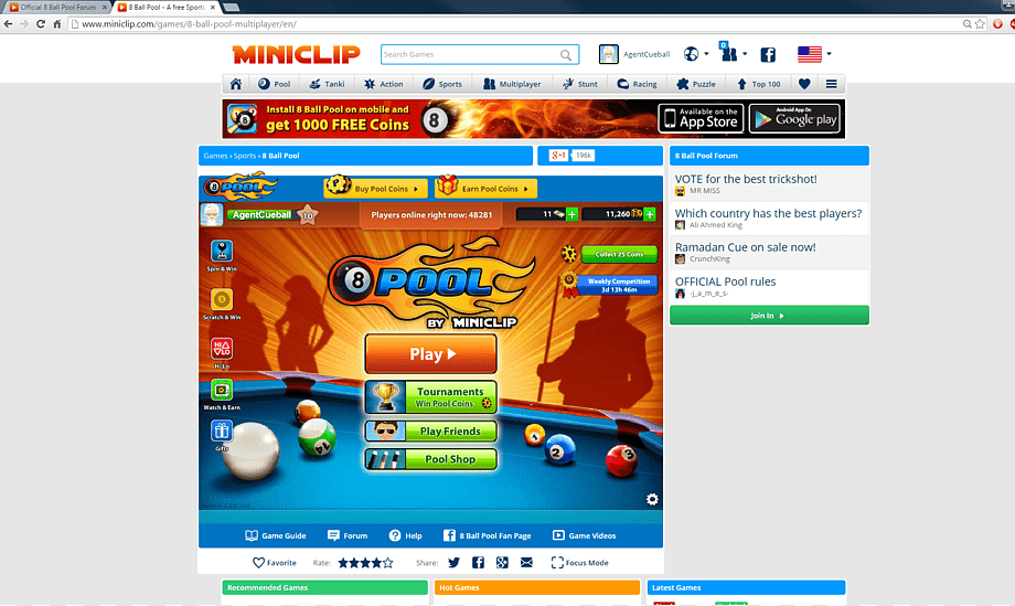 More cheats to play 8 Ball Pool online- Panda Helper