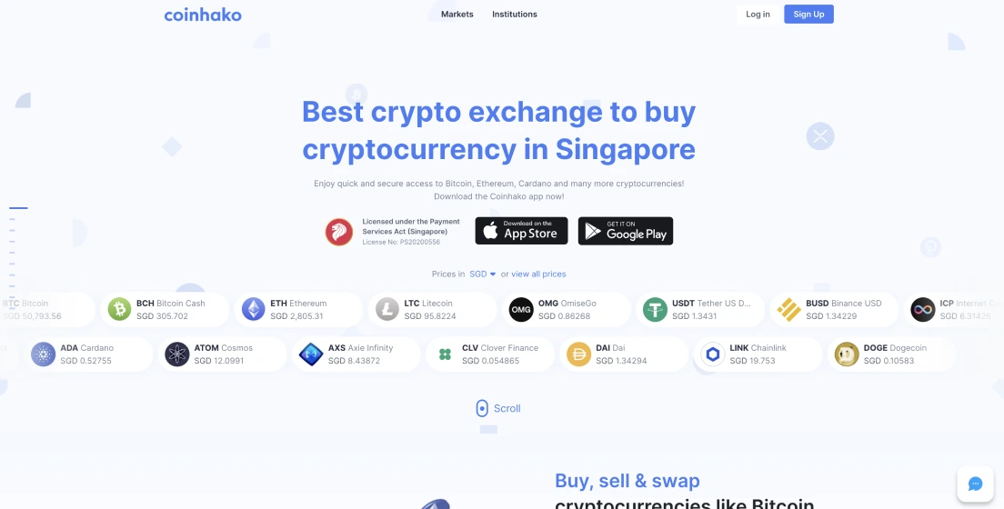 Best Crypto Exchanges in Singapore | CoinMarketCap