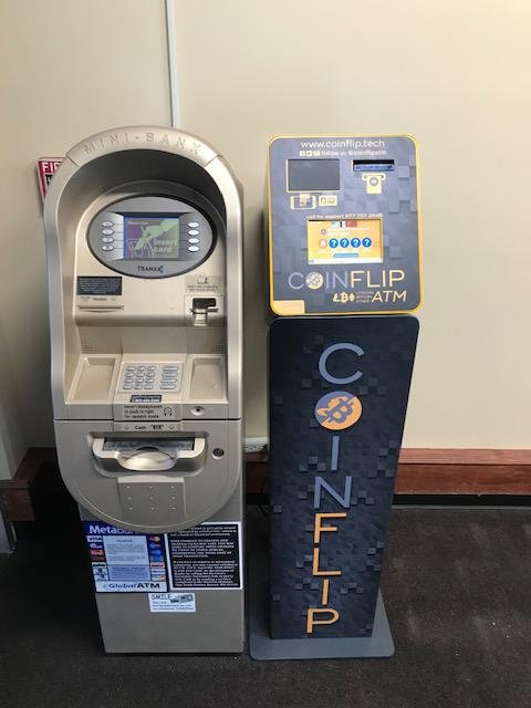 Bitcoin ATM at Quick Pick Convenience Store in Tremont St, Boston, MA , USA