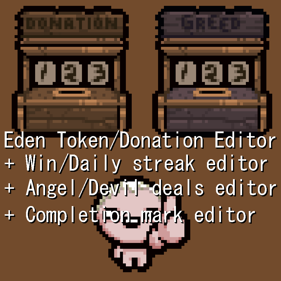 Counts Editor (Eden Tokens, Donations, Win/Daily Streak, Marks and More!!) - Skymods