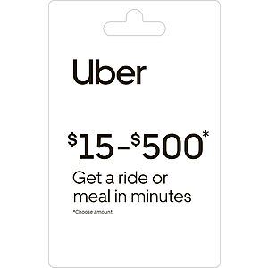 Buy Uber Gift Cards | Receive up to % Cash Back