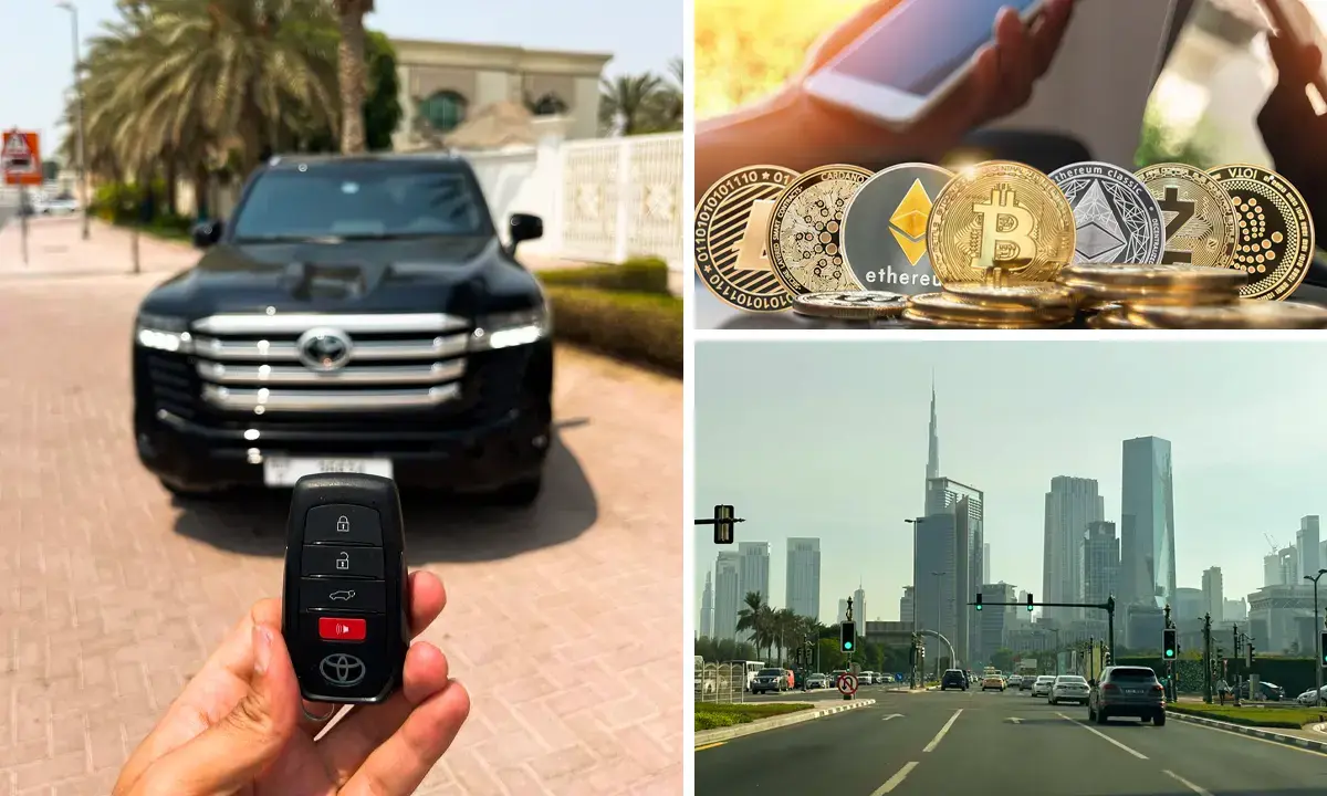 Rent a Car in Dubai with Cryptocurrency – VIP Rent a Car