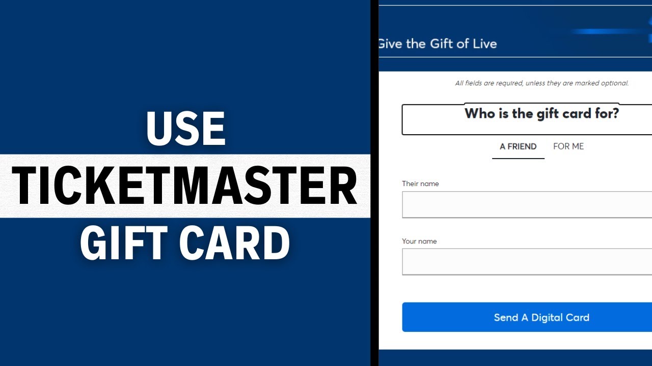 Ticketmaster Gift Card Balance Check Online/Phone/In-Store