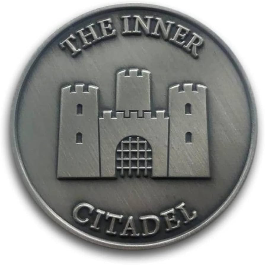 The Inner Citadel Stoic Medallion - Stoic Store UK