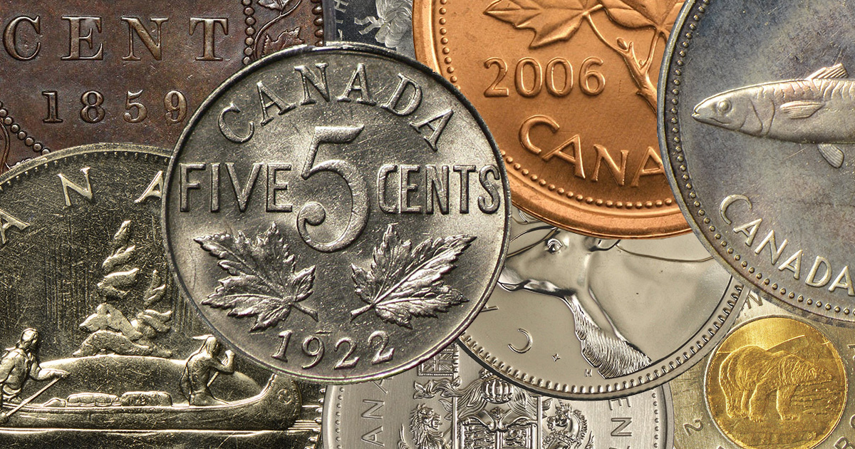 Canadian Royal Mint Collector Coins, Bullion & Paper Currency