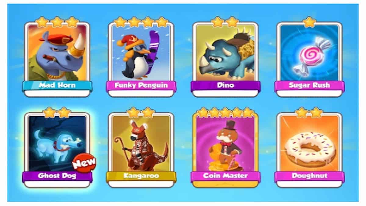 Coin Master Rare Cards - Complete List & How To Get Them