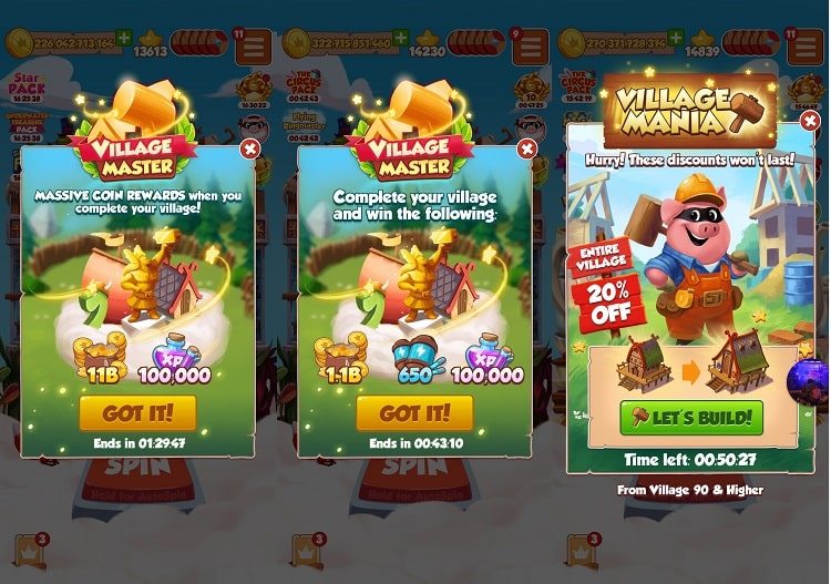 Events on Coin Master - Google Play Community