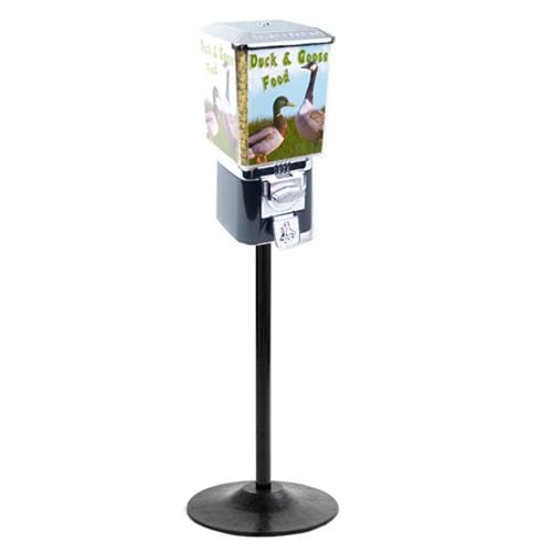 Deluxe Animal Feed Vending Machine and Stand - Duck, Fish Food Vendor - Money Machines %