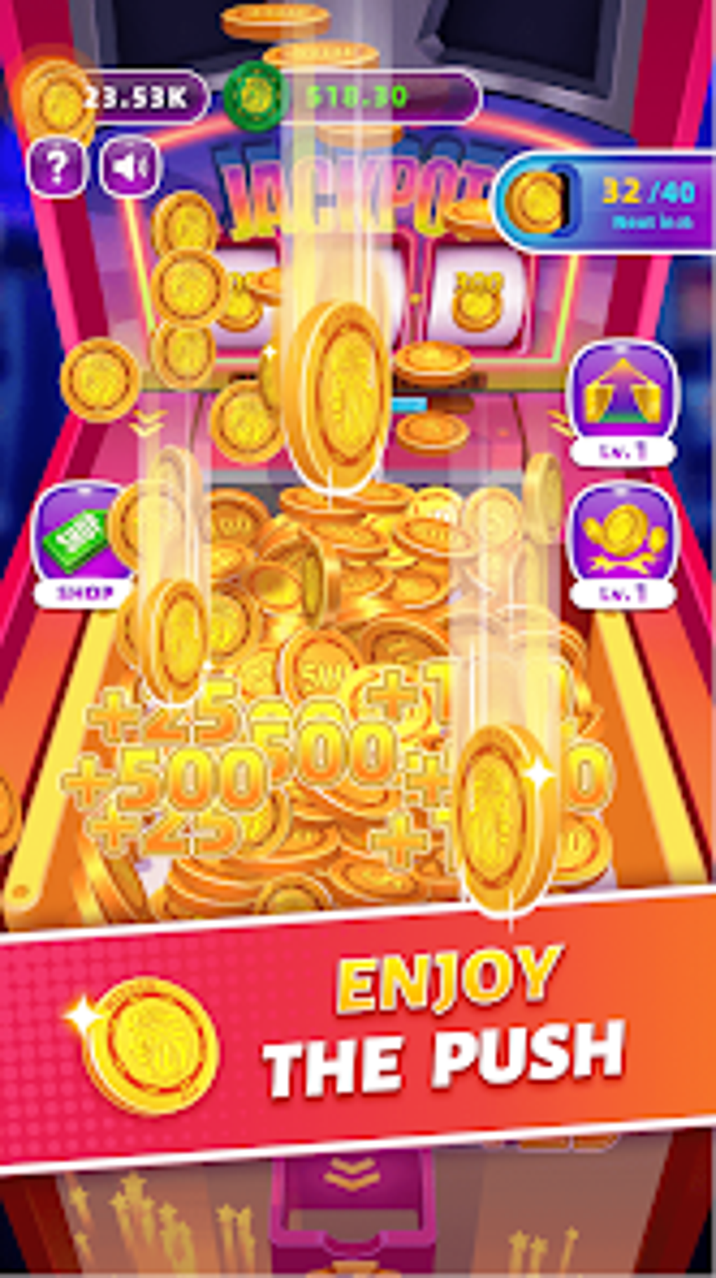 Flip 2 Win Coin Pusher Game | M&P Amusement