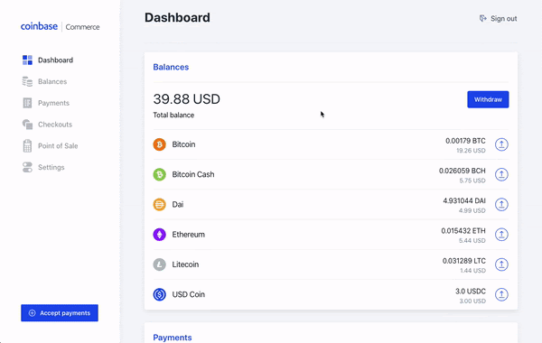 How to setup Coinbase Commerce for your online store