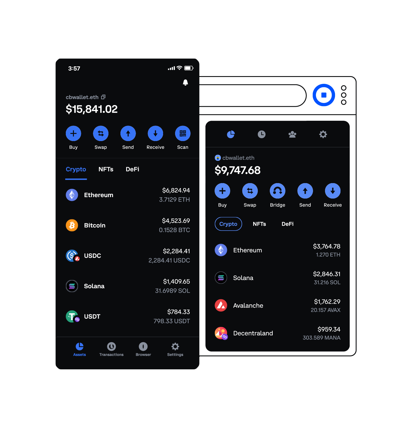 ‎Coinbase Wallet: NFTs & Crypto on the App Store